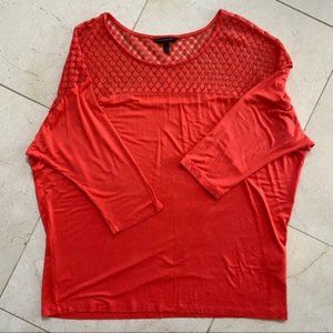 Banana Republic Top Coral Size XL